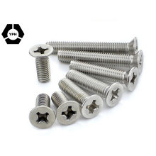 DIN 965 Cross Recessed Countersunk Head Cap Screws